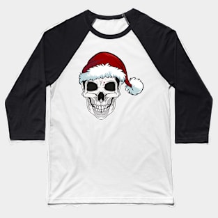 Christmas Skeleton Baseball T-Shirt